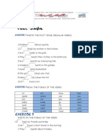 Past Tense Exercise