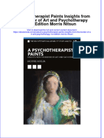 Ebook A Psychotherapist Paints Insights From The Border of Art and Psychotherapy 1St Edition Morris Nitsun Online PDF All Chapter