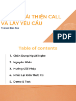 TOPIC 1 KỸ NĂNG CALL VÀ LẤY YÊU CẦU