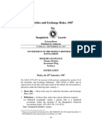 Securities and Exchange Rules, 1987