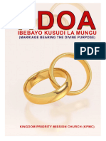 Ndoa Ibebayo Kusudi La Mungu - Book-1