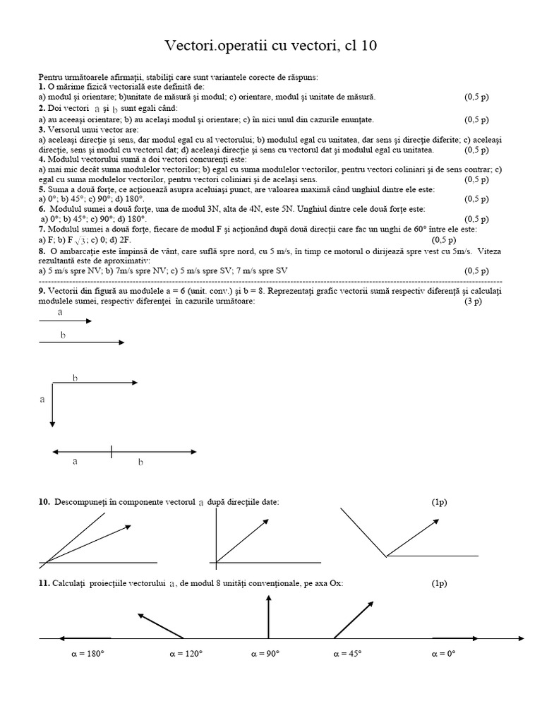 Vectori CL | PDF
