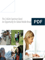 Spectrum the 2 6GHz Band Opportunity for Global Mobile Broadband English