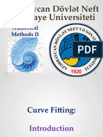 Numerical Methods II - Curve-Fitting I