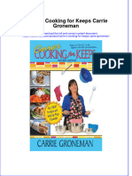 Download Carrie S Cooking For Keeps Carrie Groneman online ebook  texxtbook full chapter pdf 