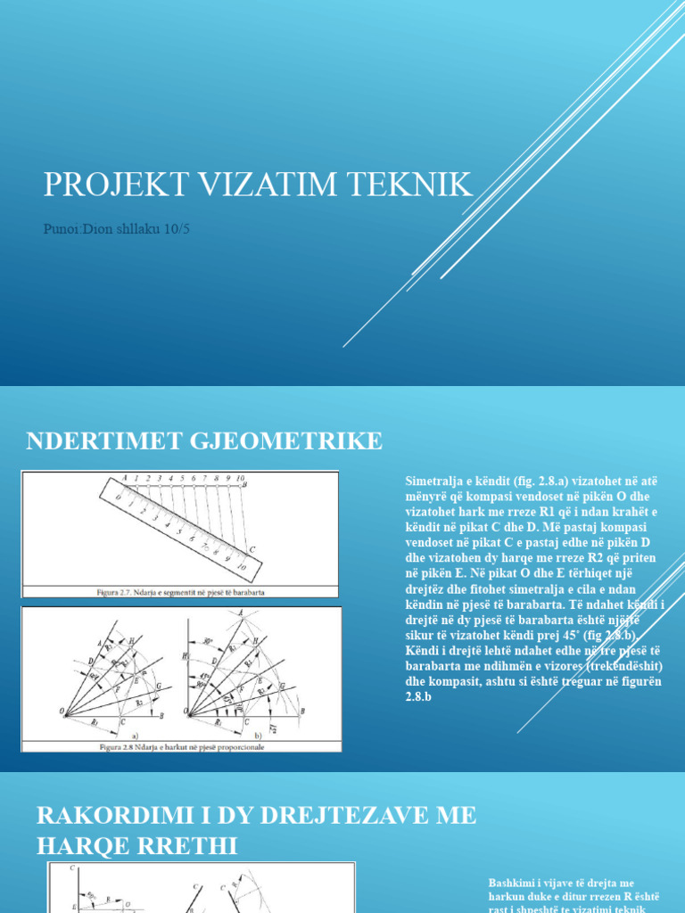 Projekt Vizatim Teknik | PDF
