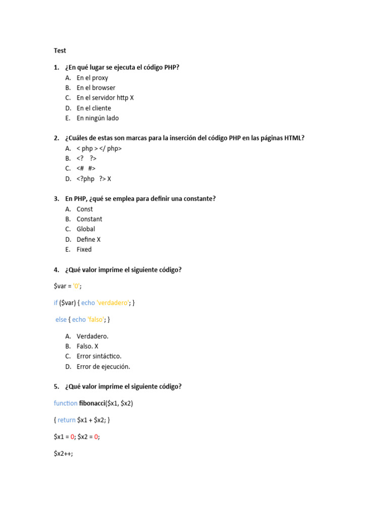 Examen de PHP y SQL | PDF | SQL | Php