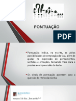 AULA 14 - PONTUAÇÃO