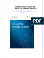 Download ebook Cis Critical Security Controls 8Th Edition Center For Internet Security online pdf all chapter docx epub 