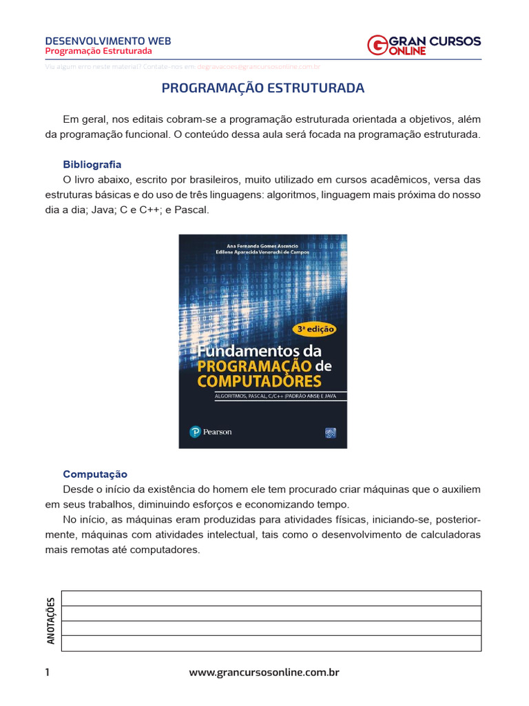 Resumo - 2604825 Tiago Lage Payne de Padua - 70205580 Desenvolvimento ...