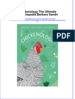 Chickenology The Ultimate Encyclopedia Barbara Sandri Online Ebook Texxtbook Full Chapter PDF