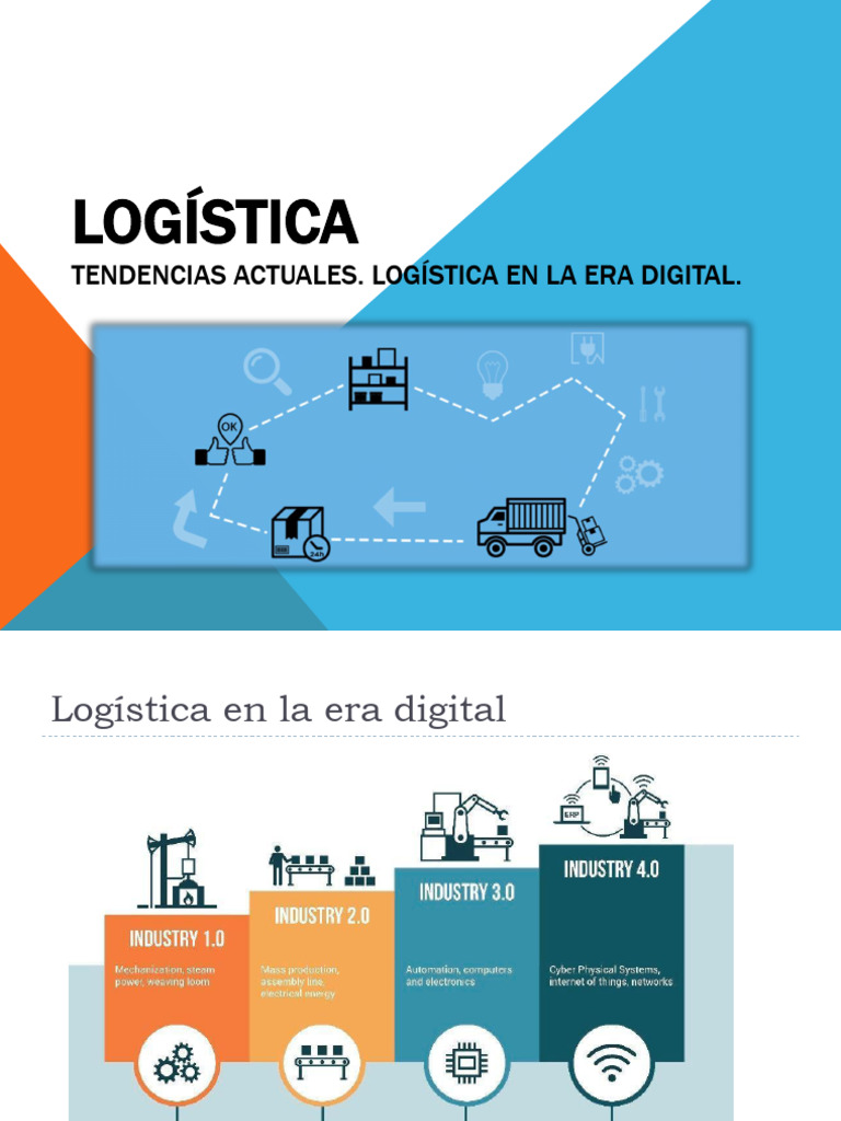 Logística 4.0: Transformación Digital Actual | PDF | Internet de las ...