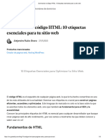 Dominando el código HTML_ 10 etiquetas esenciales para tu sitio web