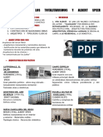 FOLLETO - Arquitectura de Los Totalitarismos y Albert Speer - HISTORIA DE LA ARQUITECTURA DEL S.XX