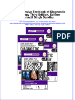 Ebook Comprehensive Textbook of Diagnostic Radiology Third Edition Edition Manavjit Singh Sandhu Online PDF All Chapter