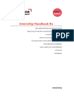 B1 Internship Handbook 22-23