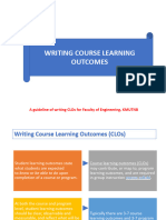 WRITING STUDENT LEARNING OUTCOMES - Rev03