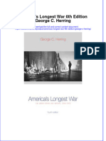 Download ebook Americas Longest War 6Th Edition George C Herring online pdf all chapter docx epub 