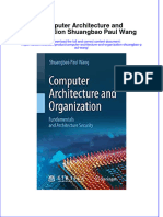 Ebook Computer Architecture and Organization Shuangbao Paul Wang Online PDF All Chapter