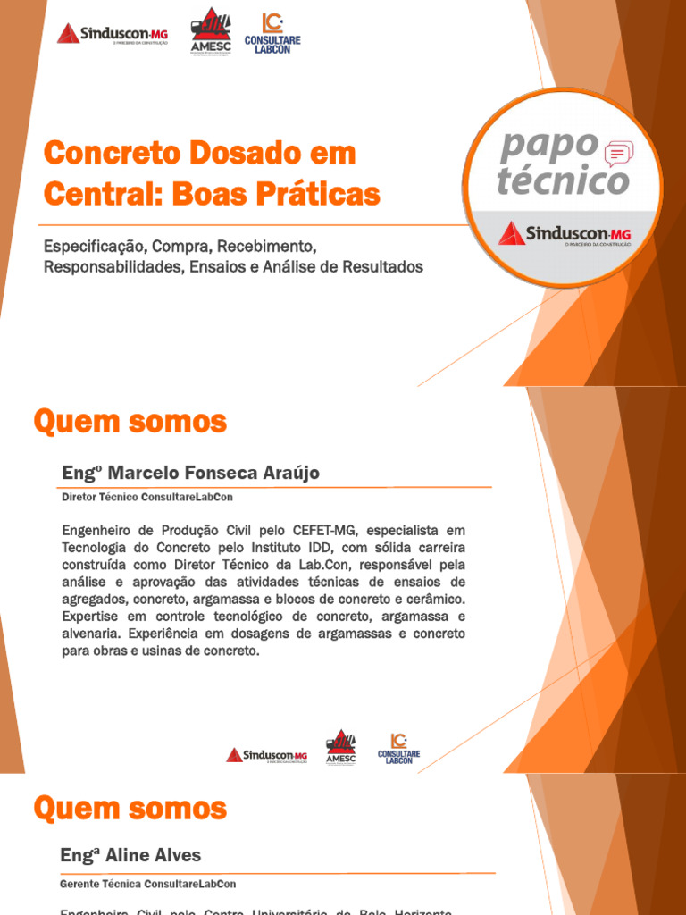 Boas Práticas no Concreto Dosado | PDF | Concreto | Física Aplicada e ...