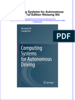 Ebook Computing Systems For Autonomous Driving 1St Edition Weisong Shi Online PDF All Chapter