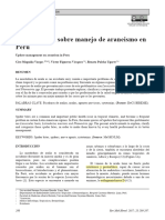 Actualización sobre manejo de araneismo en Perú dr ciro maguiña 2017