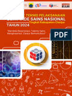 Juknis OSN Tingkat Kabupaten Cianjur 2024 Revisi