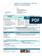 Sesion Personal Social Martes 14 Funciones de La Familia