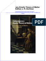 Contemporary Kinetic Theory of Matter 1St Edition J R Dorfman Online Ebook Texxtbook Full Chapter PDF