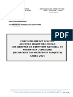 EG POCHETTE CD-CM CONCOURS DIRECT SECRETAIRE - 2024