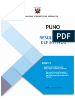 INEI PUNO Resultados Definitivos Censos Nacionales 2017 -TOMO_05