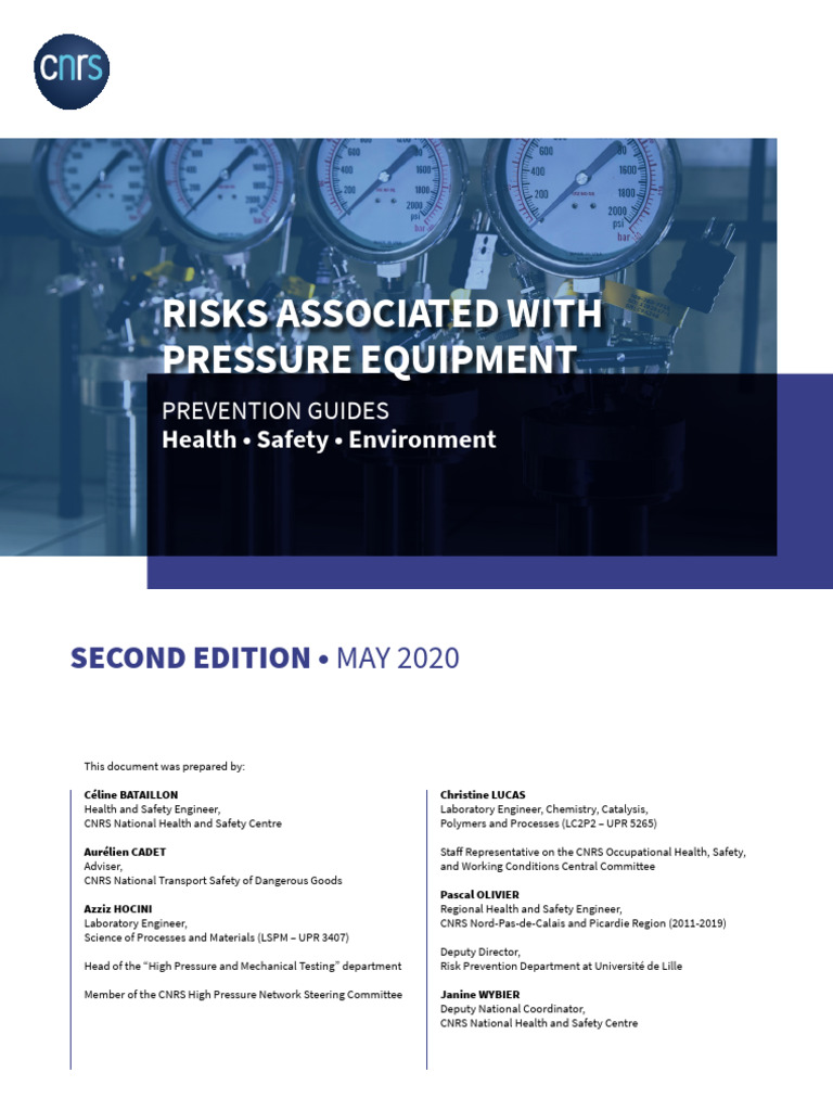 Pressure Equipment Safety Guide | PDF | Pascal (Unit) | Pressure