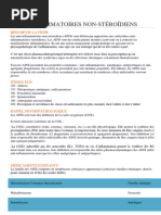 Différences entre AINS et AIS | PDF | Prostaglandine | Anti ...