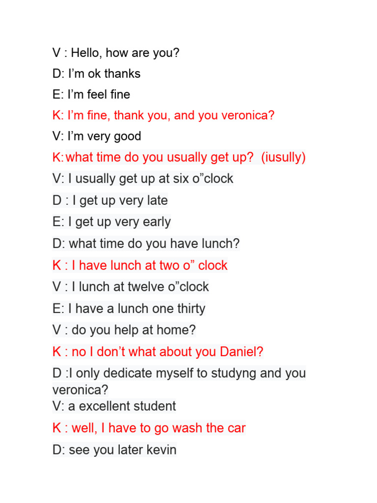Casual Conversations Among Friends | PDF | Language Arts & Discipline