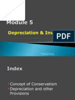 Module 5.1 Depreciation & Inventory 11.11.2011