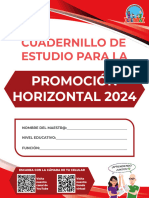 Cuadernillo Estudio Promoción Horizontal 2024