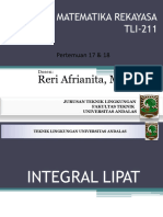 Pertemuan 18 Integral Lipat 3 A