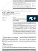 2023 - The Association Between Sarcopenia and Functional Disability in Older Adults