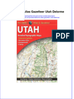Download ebook Delorme Atlas Gazetteer Utah Delorme online pdf all chapter docx epub 
