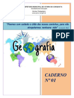 Caderno 1 - Geografia