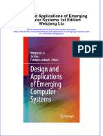 Design and Applications of Emerging Computer Systems 1St Edition Weiqiang Liu Online Ebook Texxtbook Full Chapter PDF