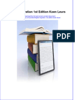 Download Digital Migration 1St Edition Koen Leurs online ebook  texxtbook full chapter pdf 