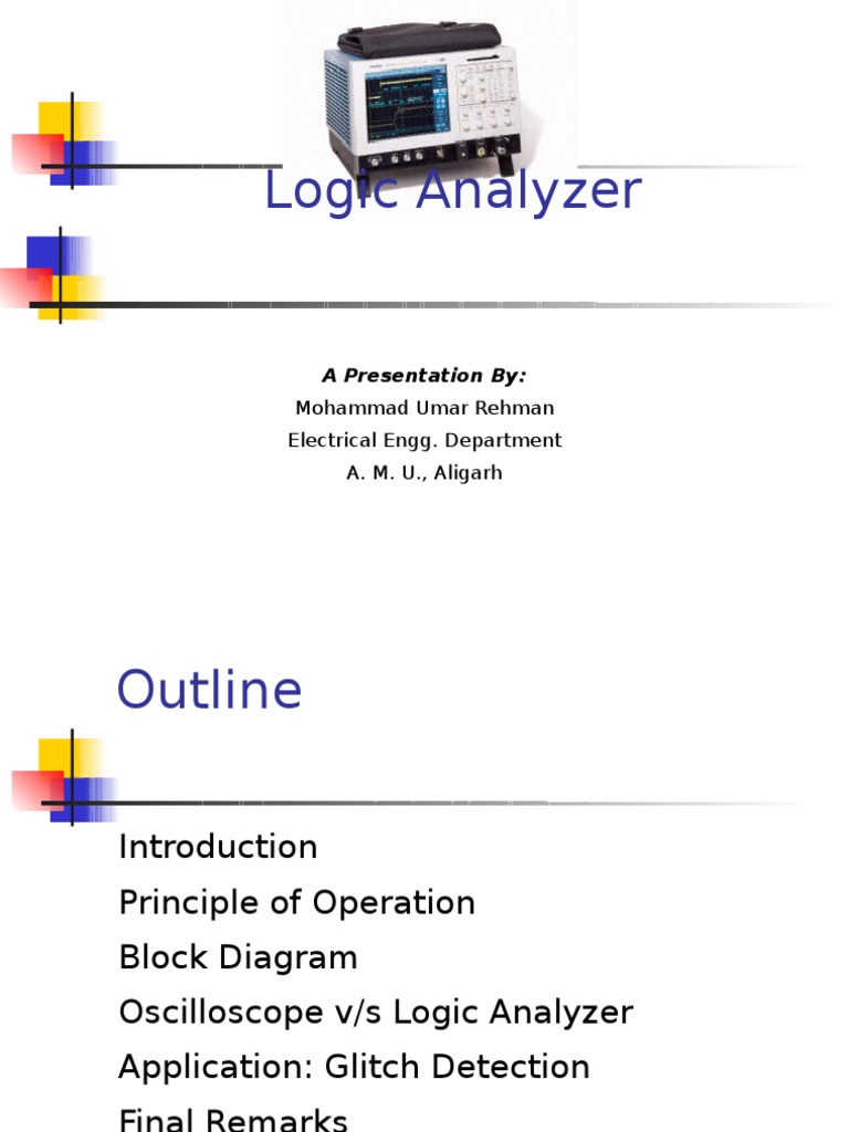Logic Analyzer PDF Digital Electronics Electronic Design