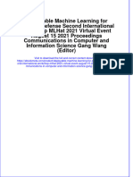 Download ebook Deployable Machine Learning For Security Defense Second International Workshop Mlhat 2021 Virtual Event August 15 2021 Proceedings Communications In Computer And Information Science Gang Wang Editor online pdf all chapter docx epub 