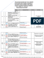 JADWAL PELAYANAN KOOR DAN TATA TERTIB APRIL - JUNI 2024