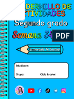 ? 2° S34-S35 - CUADERNILLO DE ACTIVIDADES ? Esmeralda Te Enseña ? ANEXOS?