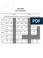 Jadwal Mapel X 4