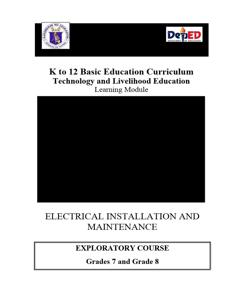Electrical Installation & Maintenance Module | PDF | Electrical ...