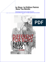 Download Different For Boys 1St Edition Patrick Ness Tea Bendix 2 online ebook  texxtbook full chapter pdf 