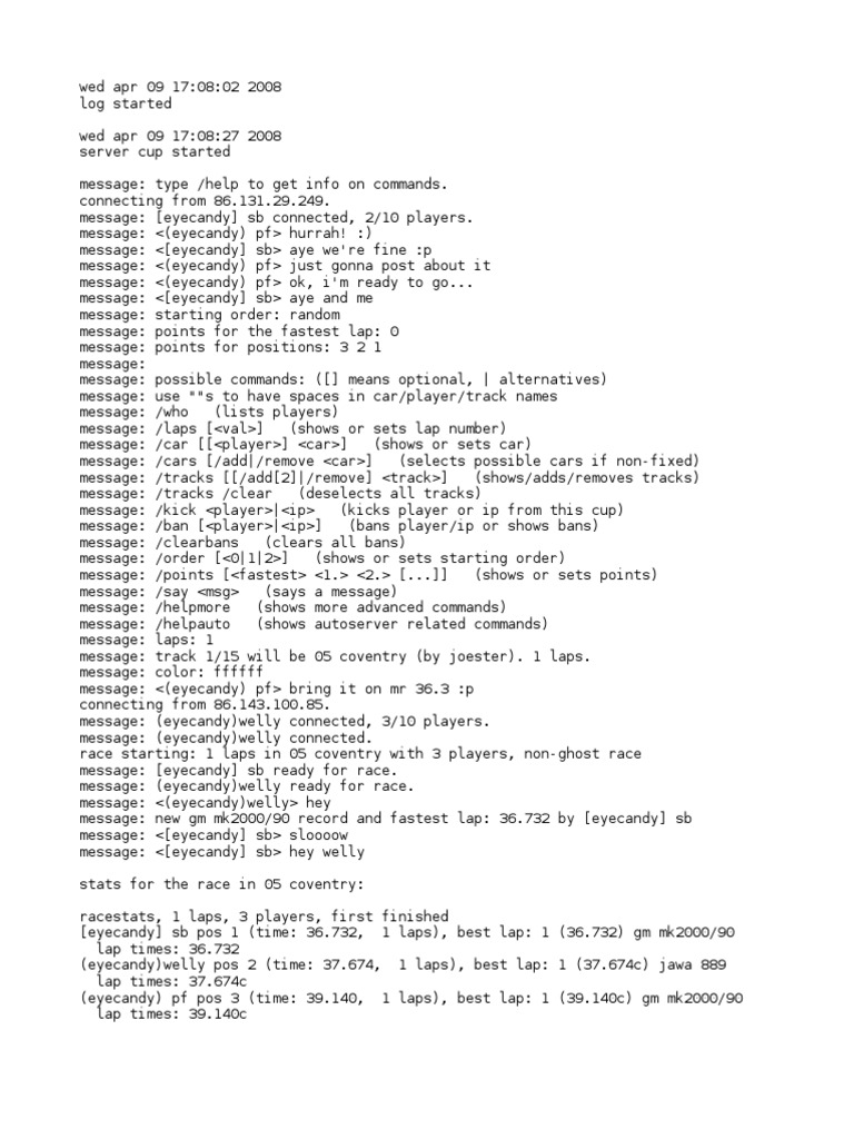 Log | PDF | Information Retrieval | Computing